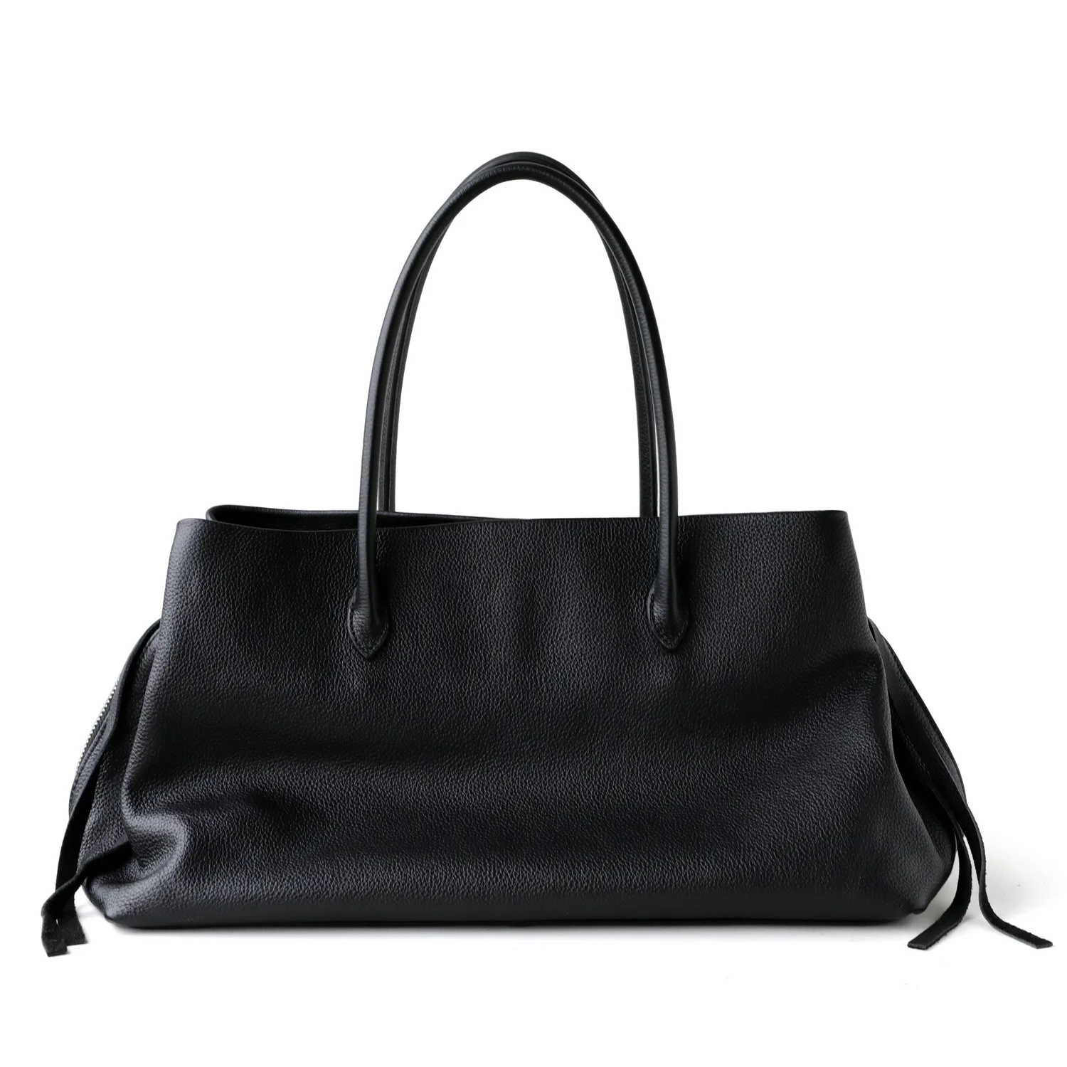 Genuine Leather Tote Bags For Women Luxury Designer Handbag Purse New In Vintage Top Layer Cowhide Multi-Compartment Shoulder