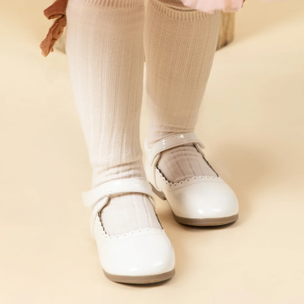 Girls Soft Bottom Multi-color Leather Spring Autumn New Baby Girl Bright Color Leather England Style Breathable Princess Shoes 6