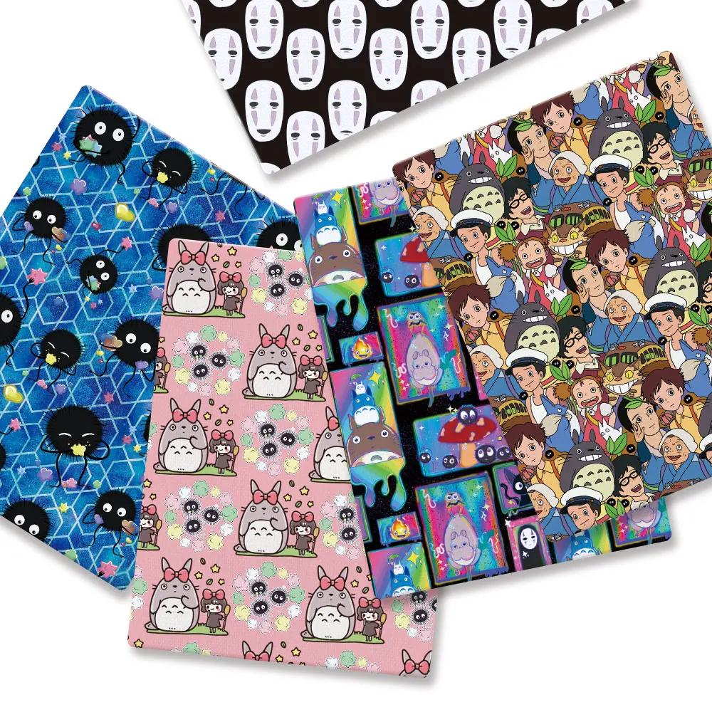Collection Papiers & Tissus Studio Ghibli - Motifs Iconiques