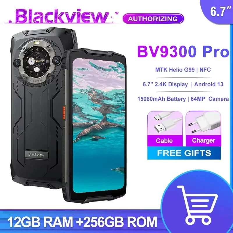 スマートフォン本体 Black View BV9300 Amazon | タフネススマホ Blackview BV9300Pro 24GB+256GB 1TB