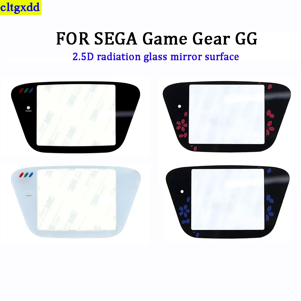1piece FOR Sega Game Gear GG console glass plastic lens screen lens protective cover panel replacement lcd screen replacement handheld game console screen protector