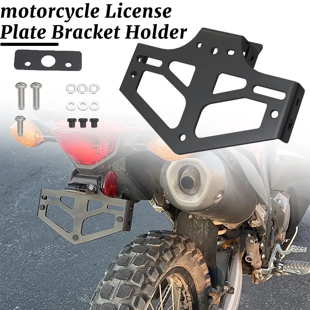 

Motorcycle Accessories Rear License Plate Bracket Holder For HONDA CRF300L CRF 300L RALLY CRF 300 L ABS CRF300LS 2023 2022 2021