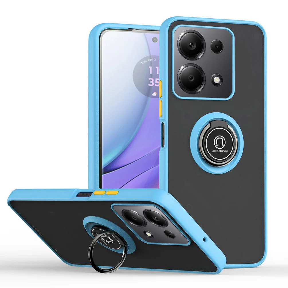 Rotatable Bracket Case with Ring Car Holder Cover