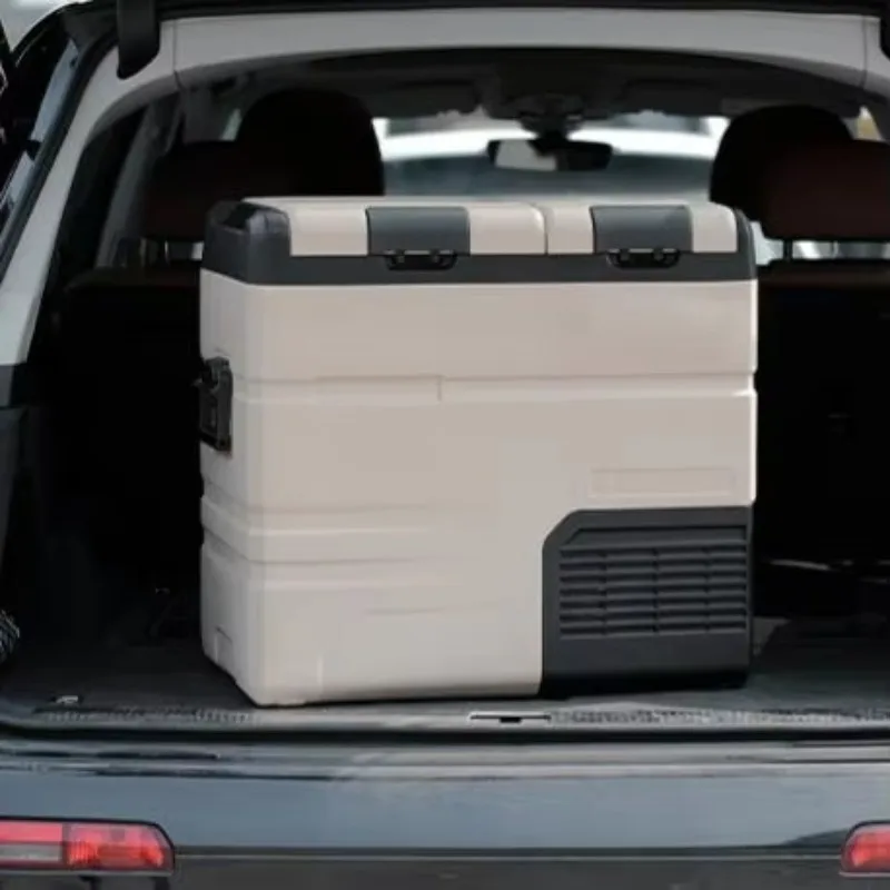 35L New Design 12v 24v 220V Mini Car Fridge Outdoor Refrigerator Camper Portable RV Freezer 3