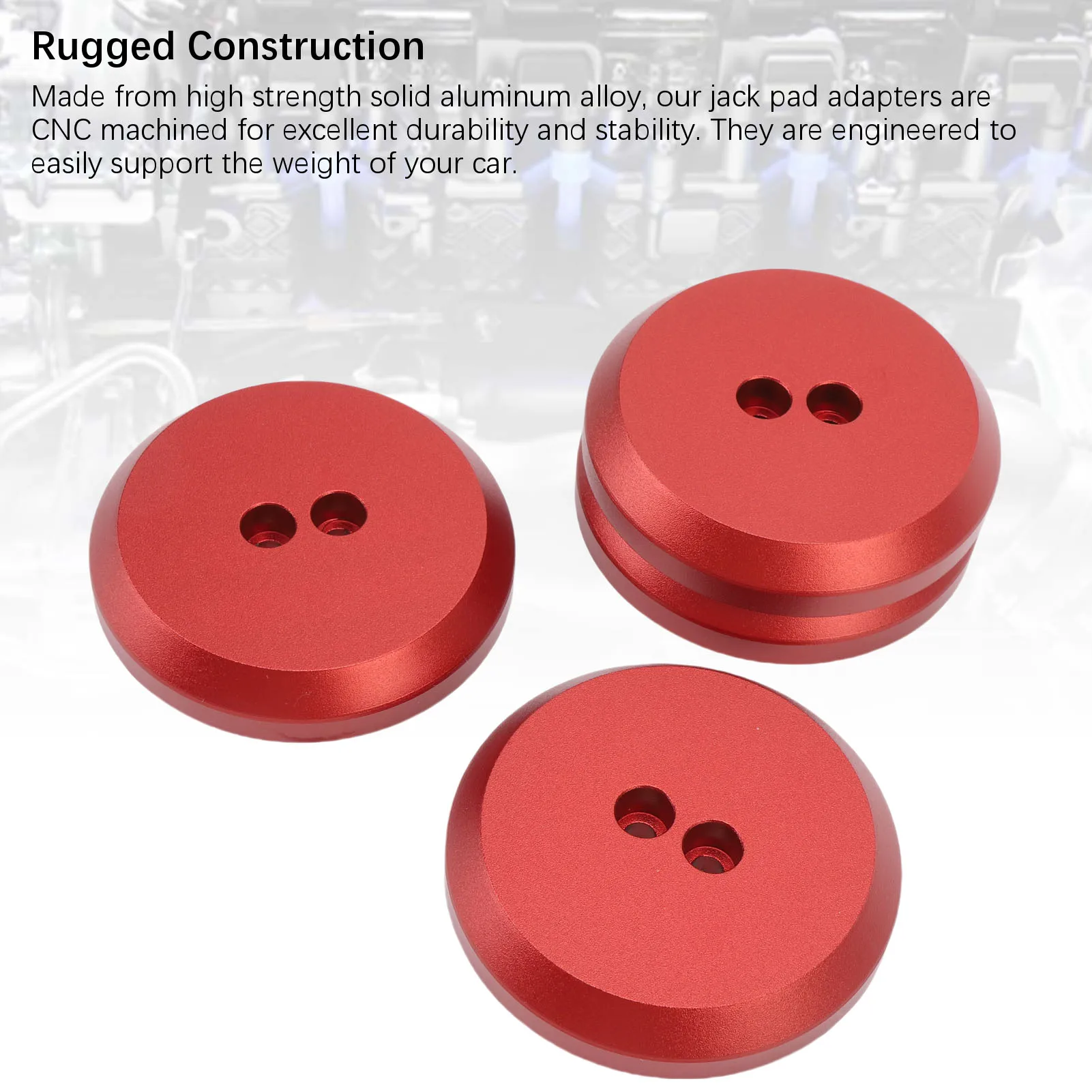 Lifting Puck Jack Pad Adapter Aluminium Alloy Replacement for   944 964 993 996 997 911 1997-2021 Disk Jack Adapter