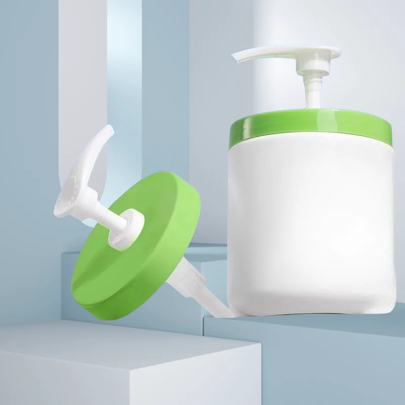 เครื่องปั๊มสําหรับ Cetaphil Moisturizing Cream 453g, หัวปั๊มพร้อมฝาปิดเข้ากันได้กับ Cetaphil Body Moisturizer 1