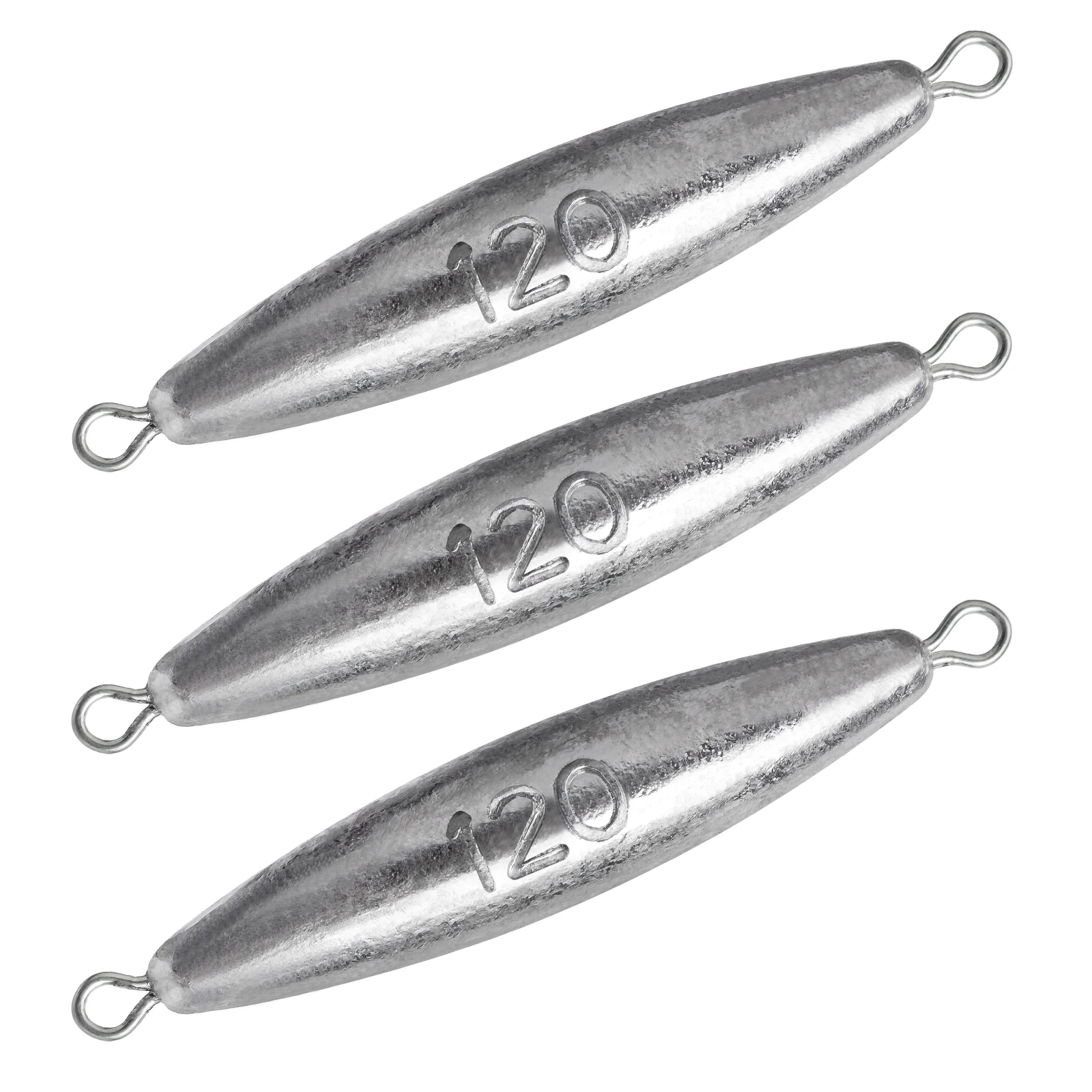 QualyQualy Fishing Weights Inline Weights Trolling Sinkers Swivel