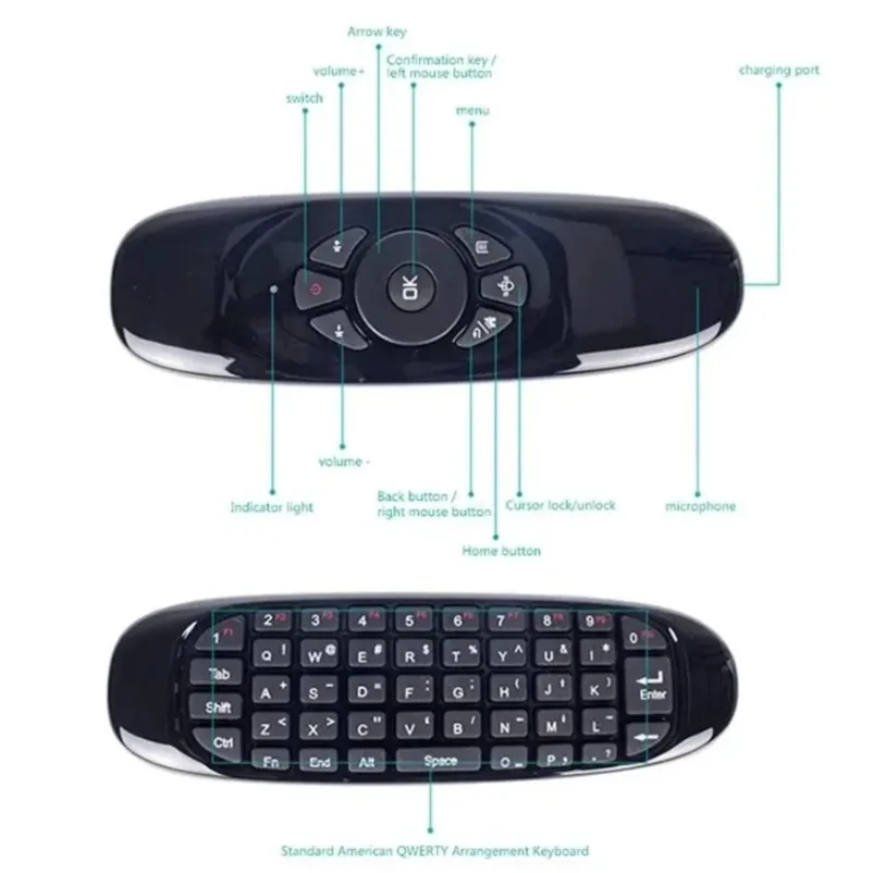 VIKEFON Wireless Air Mouse
