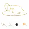 Cos Monocle Glasses For Men And Women The Same One-Sided Retro Steampunk Style Fag Thief British Style Eyeglass Frame 1