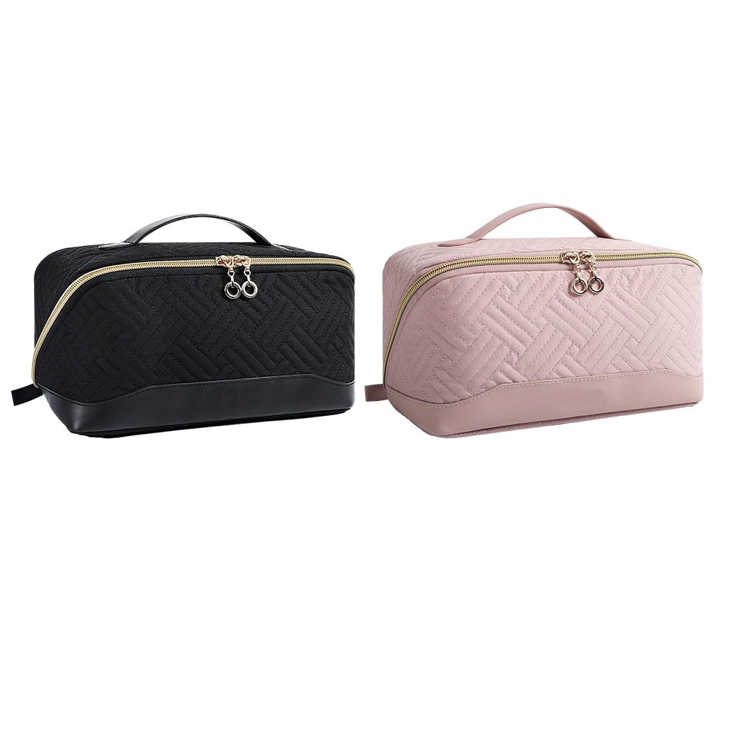 

PU Womens Handbag Large Opening For Easy Access To Travel Makeup Bag Workmanship Is Fine