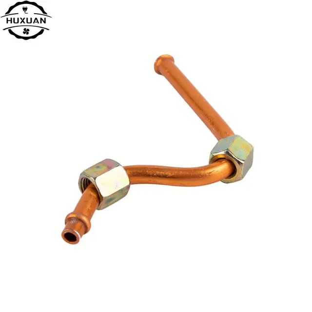 나사 알루미늄 공기 압축기 배기 튜브 교체 톤 부품은 고품질의 하드웨어 액세서리로, 9mm 크기와 HUXUAN 브랜드 네임이 특징입니다.