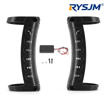 Pulsante Multifunzione DVD per Volante, Telecomando Universale Wireless per Navigazione Auto