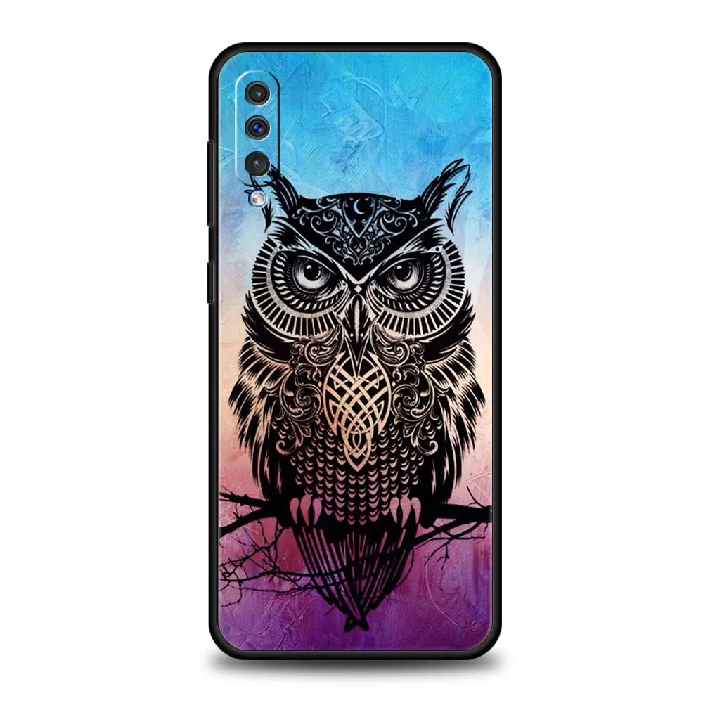 Charming Owl Design Cartoon Phone Case Cover