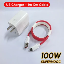 High - Power Original Charger with SUPERVOOC Fast - Charging Adapter and Type - C Cable - US and 1m Cable