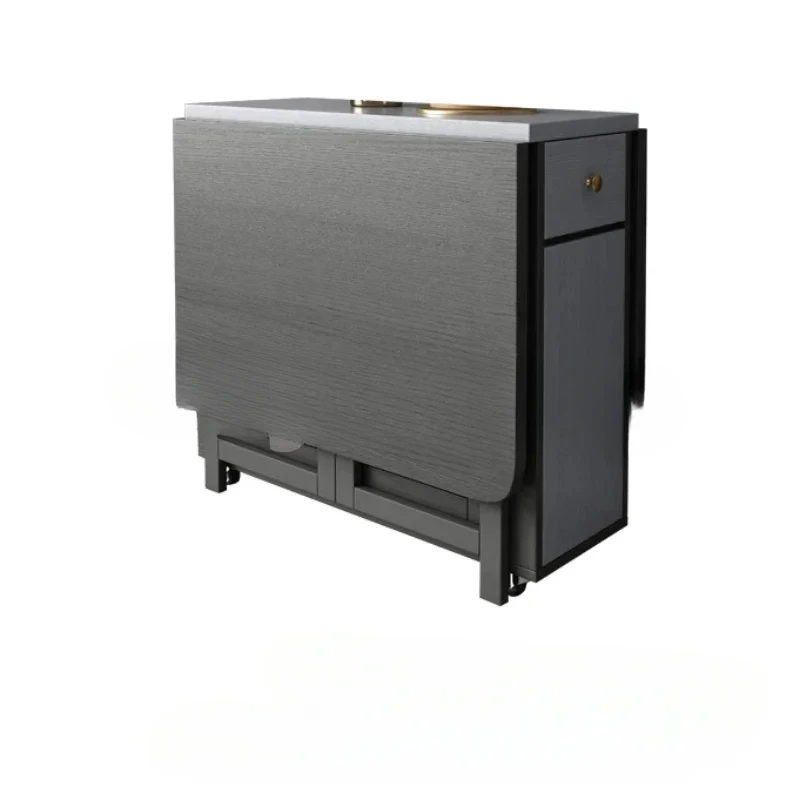 

Скандинавские обеденные столы для балкона, роскошный дизайн, кухонные современные обеденные столы, складной обеденный стол для гостиной, домашняя мебель SR50DT