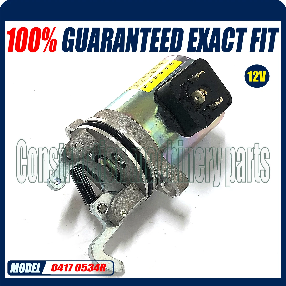 04170534R 12V Arresto Elettrovalvola 0417 0534R Per Deutz Muslimah Bobcat Skid Steer Loader