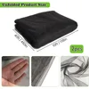 Grow Accessories Mosquito Netting Garden Mesh Netting Agriculture Black Fly Bird Net Barrier Hunting Blind Plant Protecting Net 1