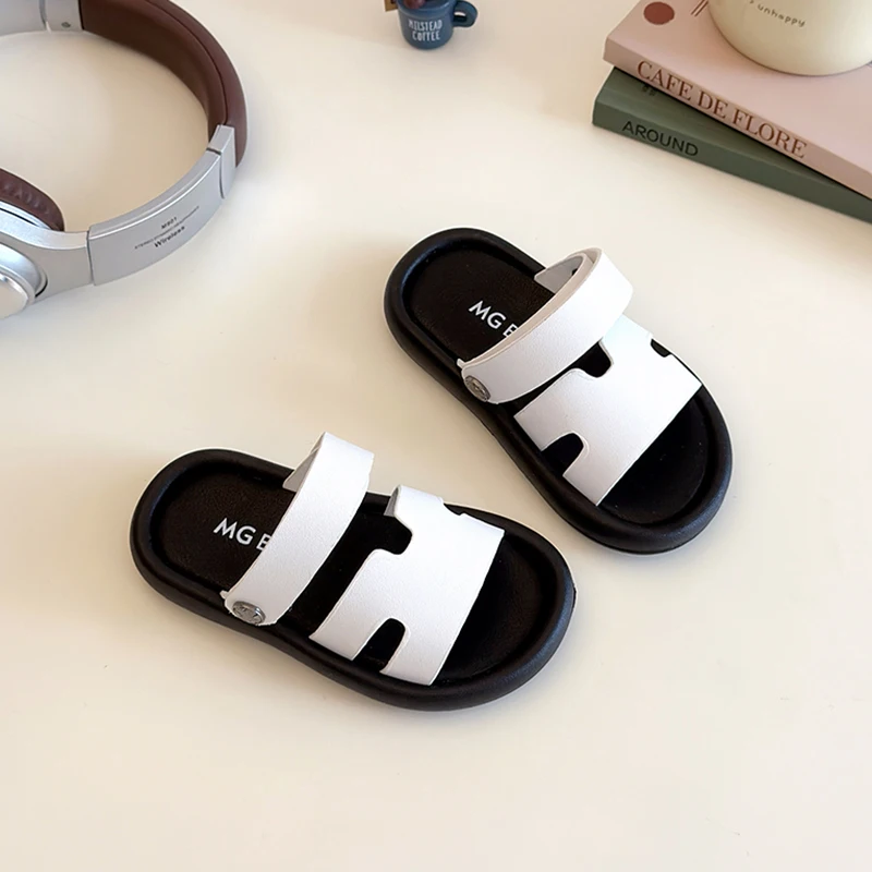 Fashion Spring Child Sandal Summer Shoe Boy Girl Slippers Soft Bottom Non-slip Kid Shoes Baby Velcro Beach Sandal Slippers baby shoes,kids shoes,children sandals,kids sandals,beach shoes