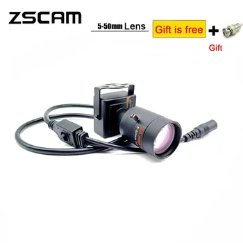 M12 5-50mm Manual Focus Lens 1080P AHD/CVBS Mini Overtaking Camera Analog CCTV 35mm Security Car Mounted OSD Camera 1