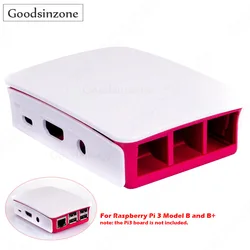 Durable Snap - On ABS Case for Raspberry Pi Projects (Red & White) (Case Raspberry pi 3)