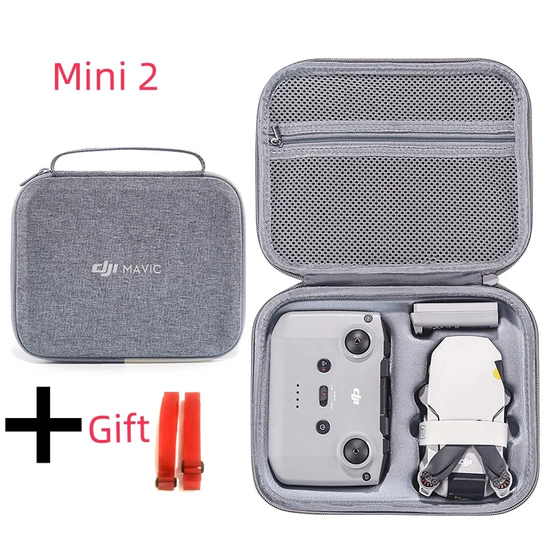 Drone Storage Bag Hrad EVA For DJI Mini 2/Mini2 SE /Mini 4K Drone Battery Remote Control Box Protective Portable Handbag