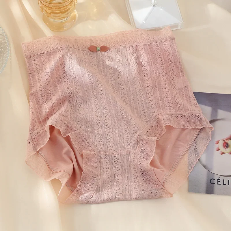 

Сексуальное кружевное нижнее белье, женские трусики, Модные прозрачные удобные трусики, бесшовные хлопковые трусики с высокой талией, нижнее белье