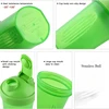 400ML Shaker Bottle with Stainless Ball BPA Free Plastic Protein Shakes Leakproof for Powder Workout Gym Sport 4
