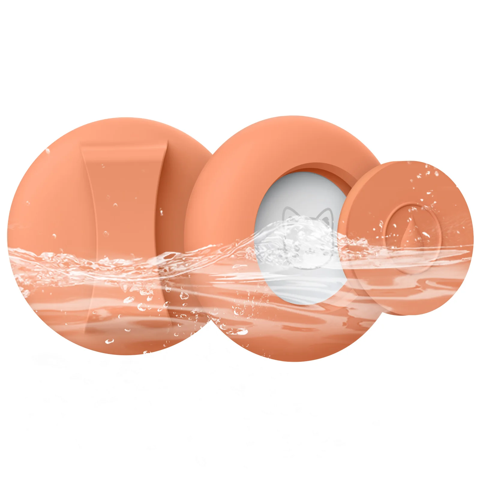 Cover In Silicone Impermeabile Per Apple Airtag Tracker Localizzatore Di Maniche Protettive Per Apple Airtag Case Dog Cat Collar Gps Finder