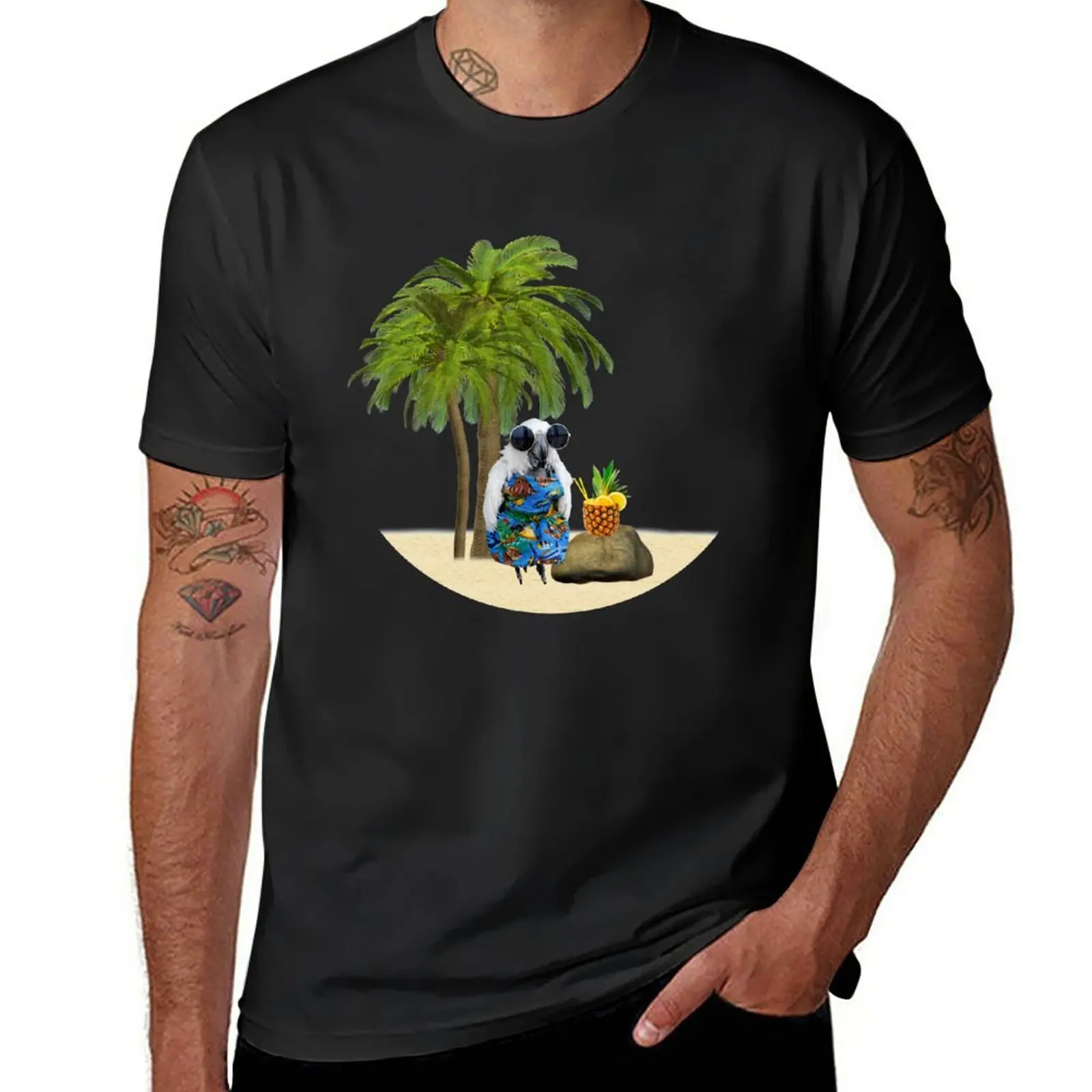 

Cockatoo in Paradise T-Shirt graphics quick drying tshirts for men