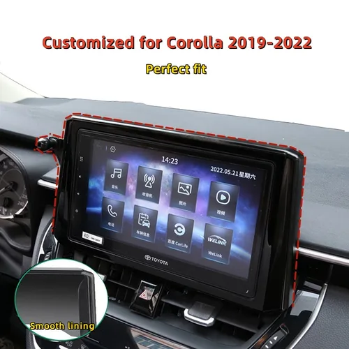 Toyota Corolla 2019-2022 차량용 휴대폰 홀더, 8/9 인치 내비게이션 화면, 차량용 고정 휴대폰 마운트, 모든 스마트폰과 호환 가능 4