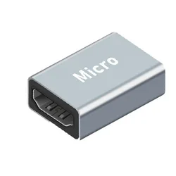 Ultra HD Mini Micro HDMI to Audio Video Adapter Converter for Laptops, Cameras, and TVs (HDMI(F) to Micro(F))