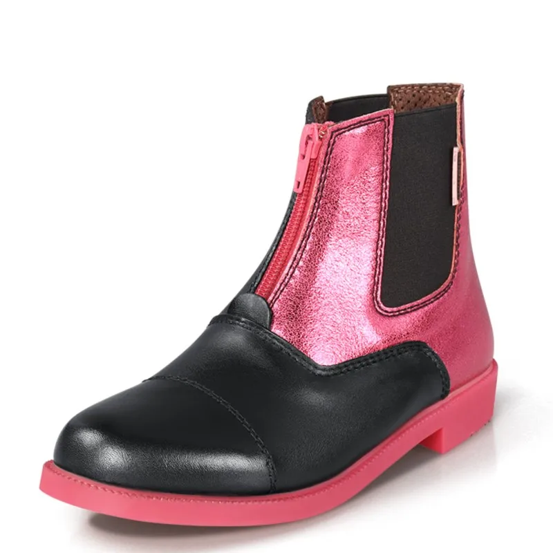 Hillman Children's Riding Equestrian Short Boots Children's Horse Riding Boots