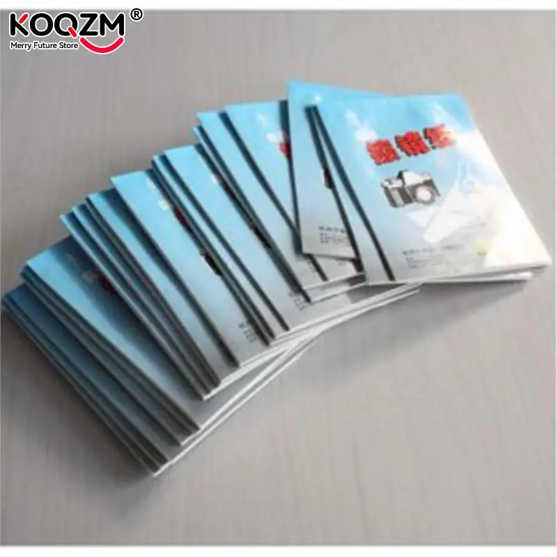

1pc 50 Sheets Soft Camera Lens Optics Tissue Cleaning Clean Paper Wipes Booklet Camera Lens Cleaning Paper