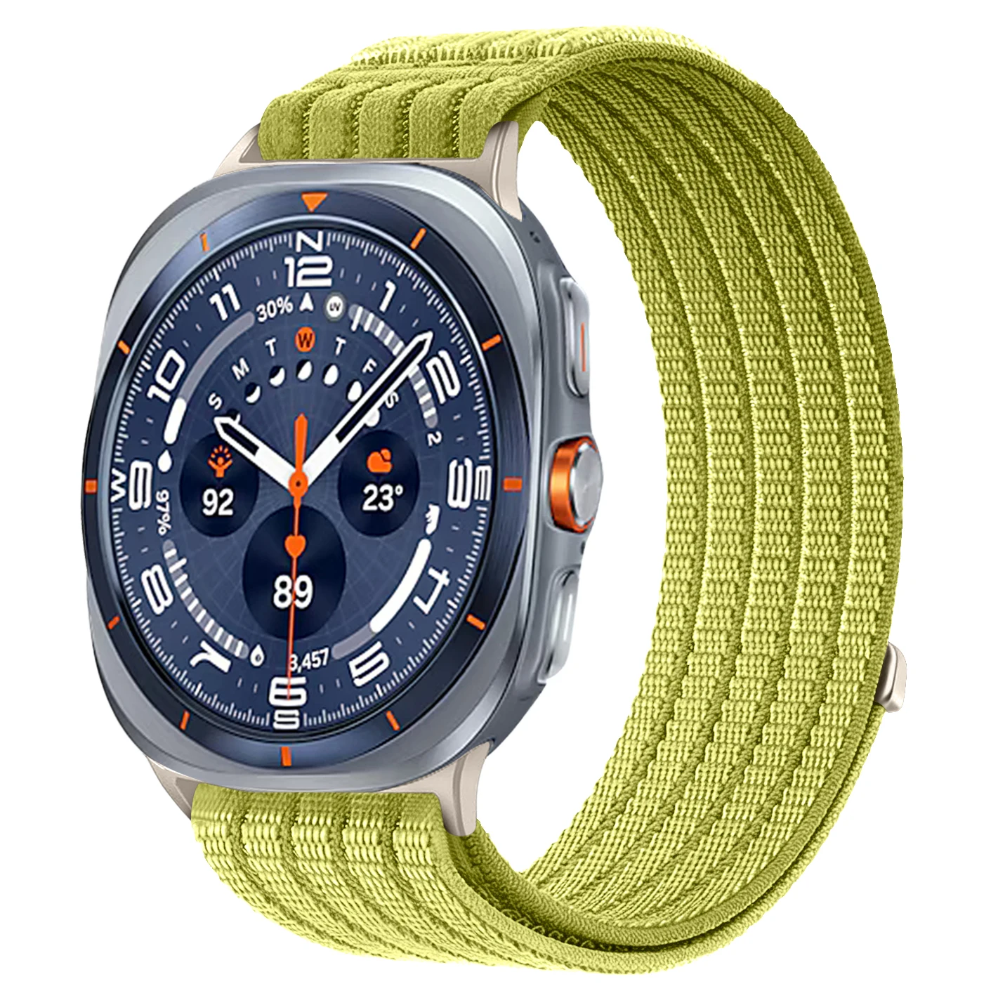 Nylon Loop Sport Band - Soft Adjustable Replacement Strap
