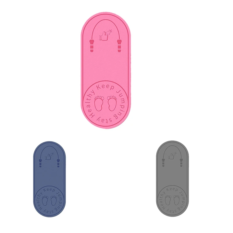 

Коврик для скакалки, защита коленей, поглощение ударов, прочный, добавляет скакалки, долговечный портативный коврик для упражнений