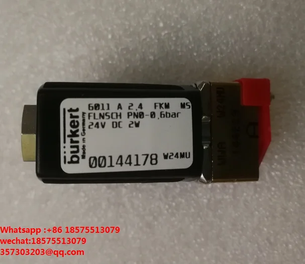 

Для электромагнитного клапана Burkert 6011 A 2,4 6011A2.4 00144178