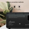 Lonzuer Class D Amplifier 80W Wireless Bluetooth Speaker 2.1 Channel Wooden For Home Subwoofer Desktop Sound Audio Speaker 4