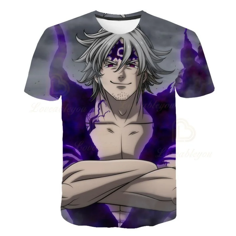 T-shirt The Seven Deadly Sins (Nanatsu No Taizai) - Logo Du Dragon - Taille L - Neuf Avec étiquettes