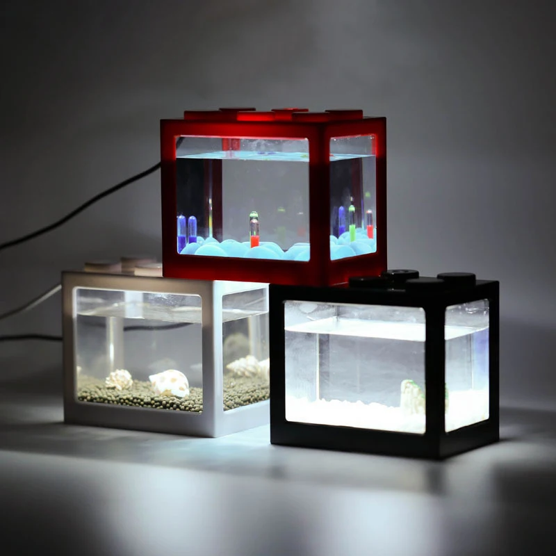 Small Fish Tank Golden Fish Tank Beta Fish Tank Office Ornamental