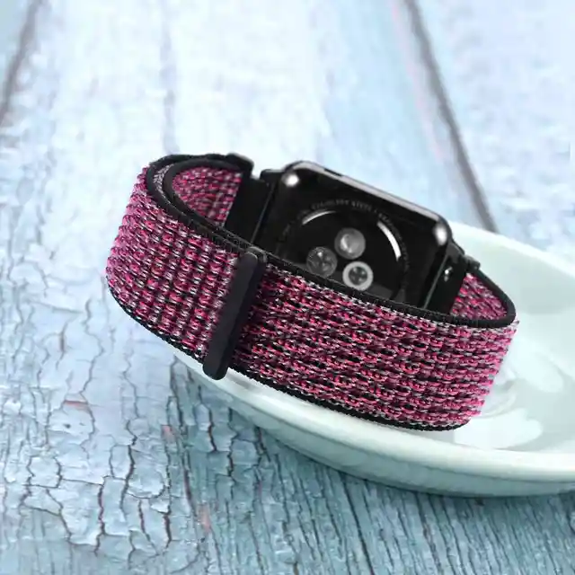 WOCCI Bracelet De Montre En Silicone Avec Boucle En Acier