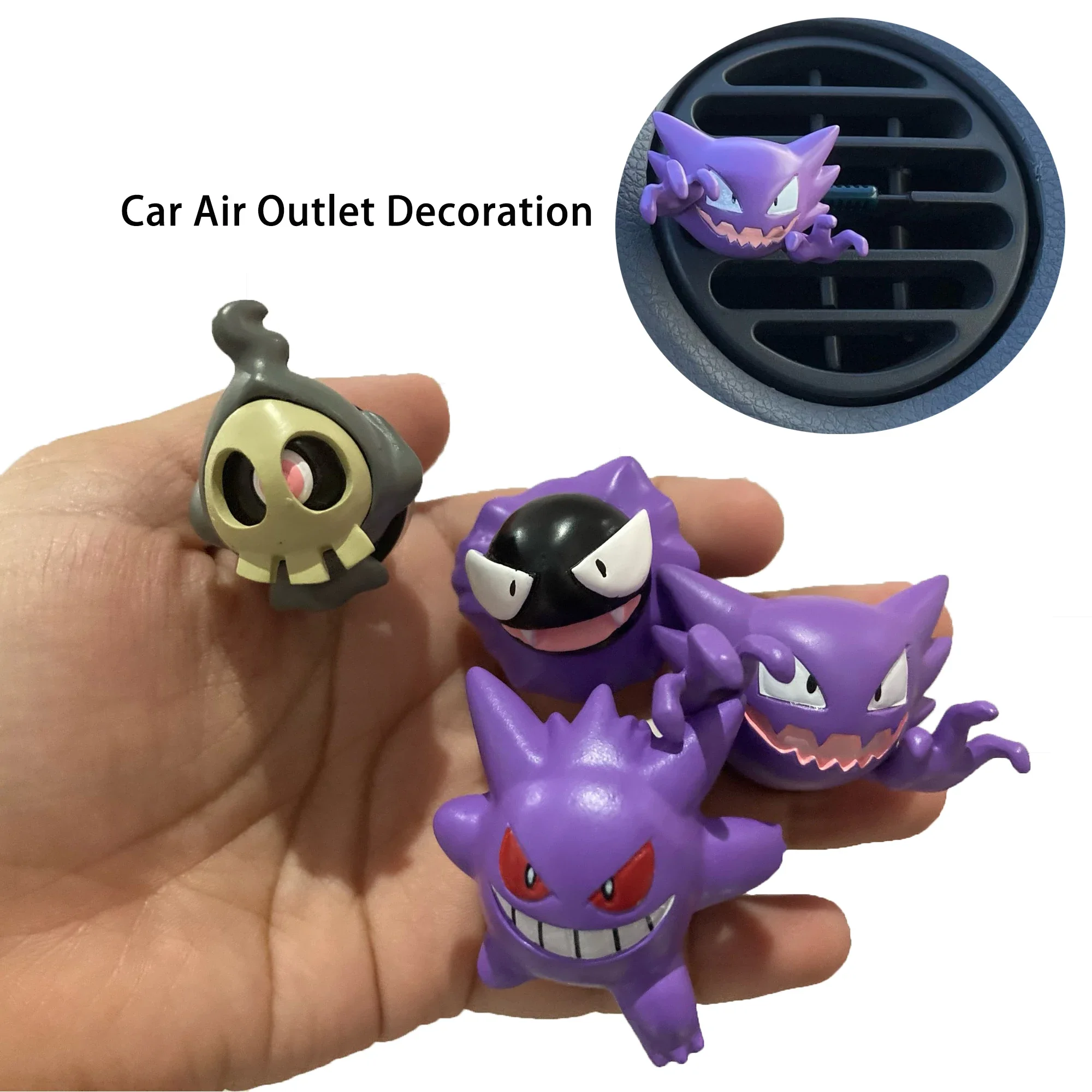 5 Tipos De Fantasma Pokemon Figura Dos Desenhos Animados Versão Coreana  Versátil Geladeira Ímãs Gorgar Haunter Acessórios Divertidos Criativos -  Figuras De Ação - AliExpress