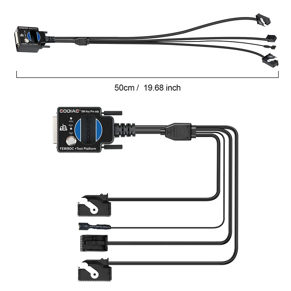 BMW FEM BDC CAS4 + 프로그래밍 GODIAG 테스트 플랫폼 지지대, 모든 키 손실 작업, Lonsdor Autel VVDI2 IM608 CGDI ACDP