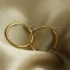 14K Gold Filled Hoop Earrings Modern Jewelry Minimalism Boho Brincos Gift Vintage Pendientes Oorbellen Earrings For Women 2