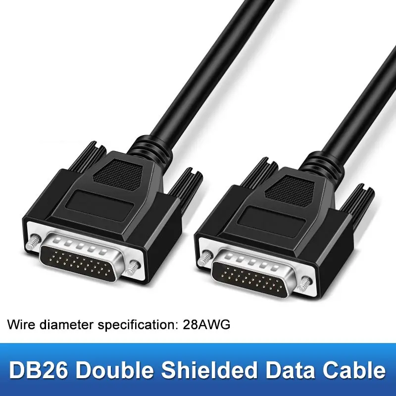Cabo de Conexão 26 Pin Extension Wire Macho para Macho para Fêmea para Fêmea para Fêmea Transferência de Dados Wire Personalizar Comprimento Profissional Db26