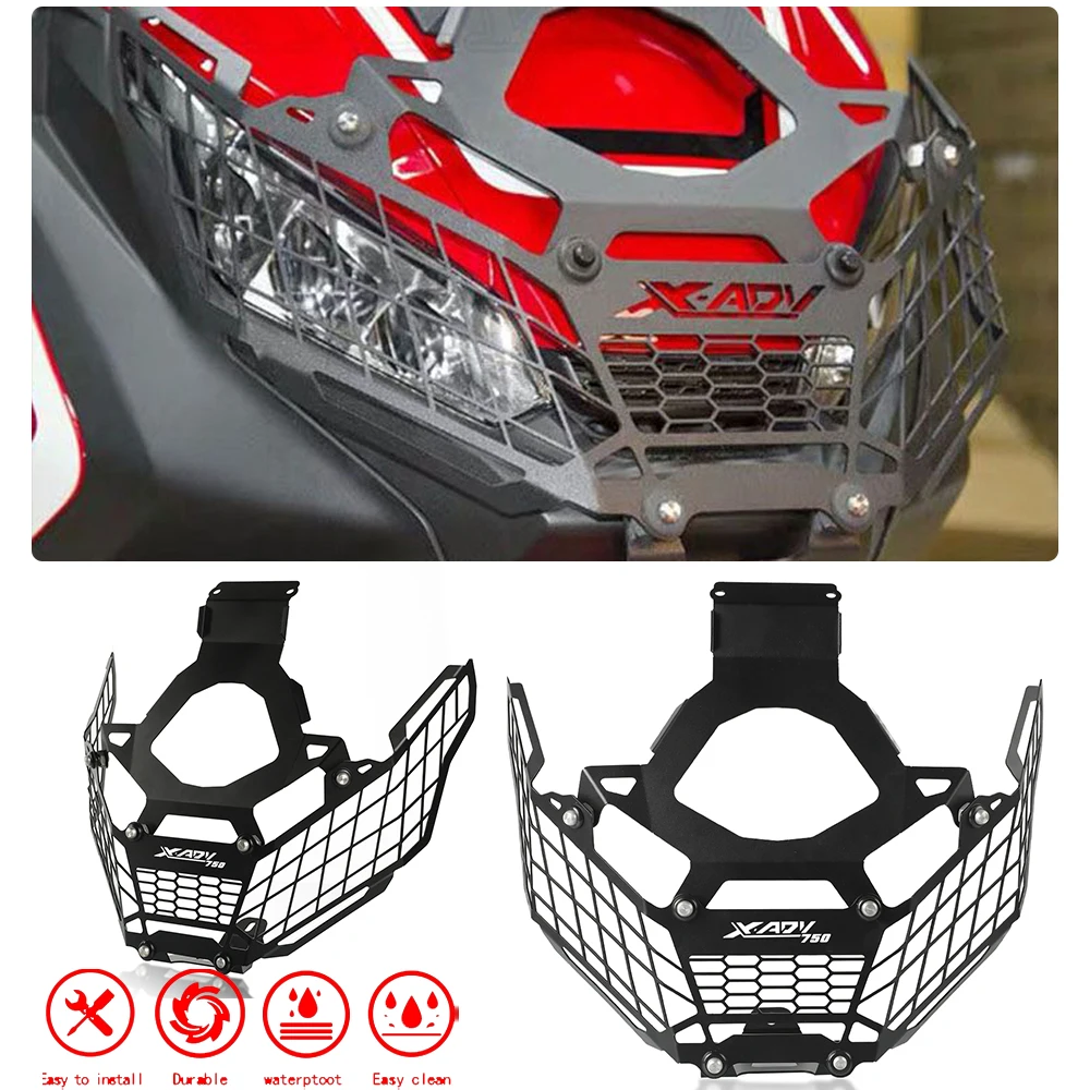 

X ADV 750 XADV 750 Motorcycle Accessories Headlight Protector Grille Guard Cover FOR HONDA XADV750 X ADV750 2017 2018 2019 2020