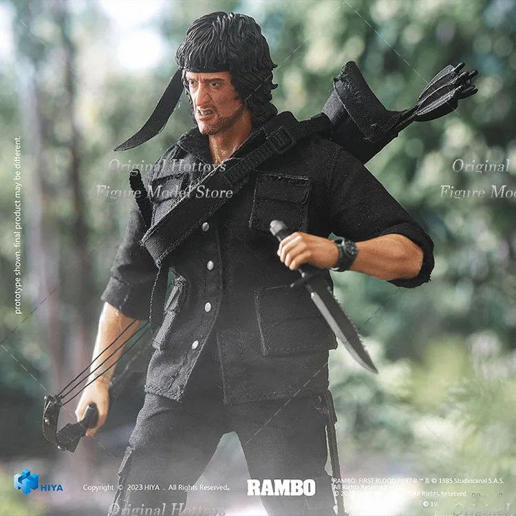 ヒヤ-兵士のアクションフィギュア,john rambo,最初の血液部分ii