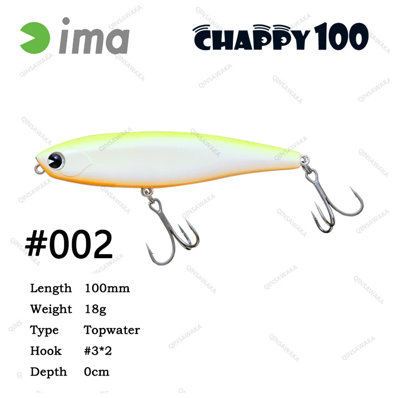 Made In Japan Ima Chappy 100 Lure Fishing Topwater Saltwater Light Trout  Torrent Fast Rivers Mount - Fishing Lures - AliExpress