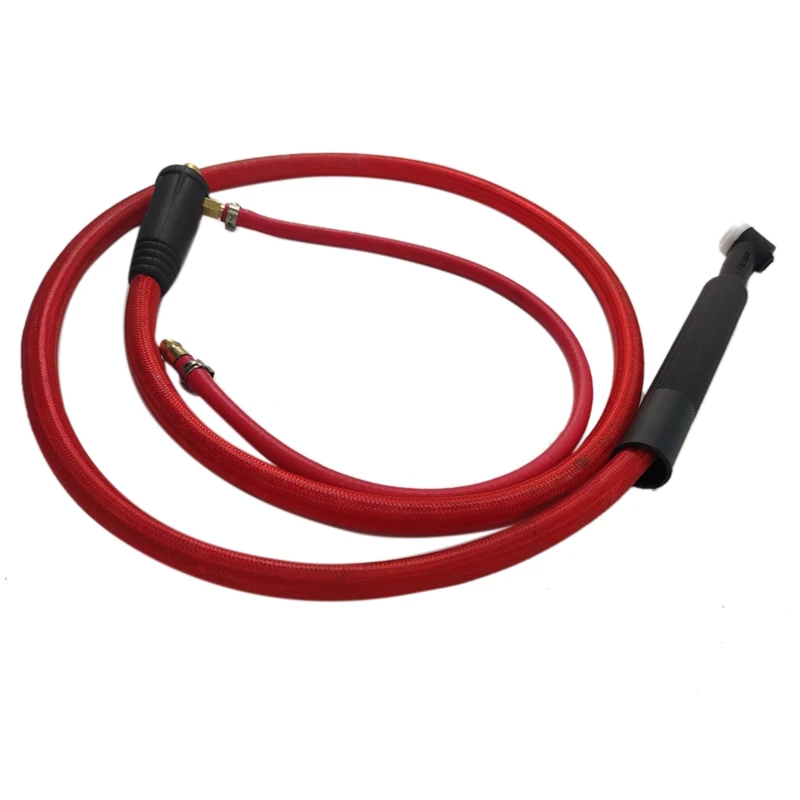 

WP9F TIG Welding Torch Quick Connector Gas-Electric Integrated Hose Cable Wires 10-25 Euro Connector