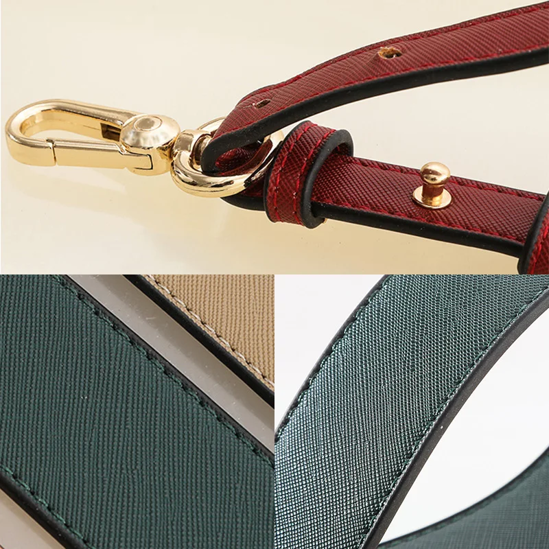 Quality Leather Shoulder Bag Strap Fashion Accessories Diy Cross Body Adjustabl Belt Bag New Solid Bag Strap Replacement for bag
