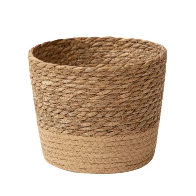 

Flower Pots Cover Storage Basket Plant Containers Hand Woven Basket Planter